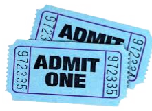 admit one tickets